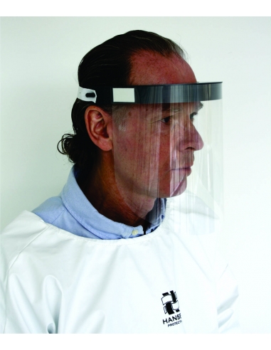 Anti contamination visor