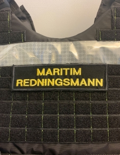 Embroidered patch with...