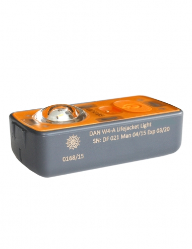 Emergency light for suits Dan W4-3